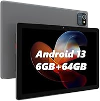 UIVY 10.1 Inch Android 12 Tablet Quad-Core 32GB IPS HD Display 5000mAh