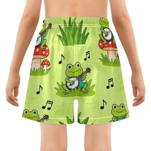 Maillot de bain avec doublure compression séchage rapide pour garçon