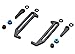 Carbon Fiber LiPo Tabs Battery Strap and Cups Set for Team Associated B6, B6.1, T6.1, SC6.1 (Strapless LiPo Hold)