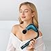 CYCMIA Handheld Cordless & Rechargeable Back Massager - Quiet - Full Body Massage Device for Women, Aches Relief, Sports Recovery and Deep Relaxation - Blue