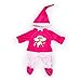 Bayer Design- Ropa 33 a 38 cm, Accesorios para muñeca, Pantalones, Top y Gorra, Conjunto, Traje con Unicornio, Color rosa, blanco (83890AA) , color/modelo surtido