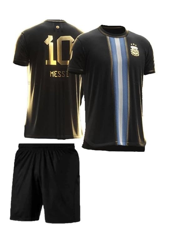 GenericArgetinaa Special Edition Football Team Jersey Mesii 10 with Shorts 2023/2024