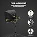 RALENO Softboxen, 2 x 50 W LED Softbox Fotostudio Set, 2 x 50 x 50 cm Fotolicht mit 5500 K Glühbirne und Stativ für Porträtfotografie, Game-Streaming, YouTube-Videofotografie