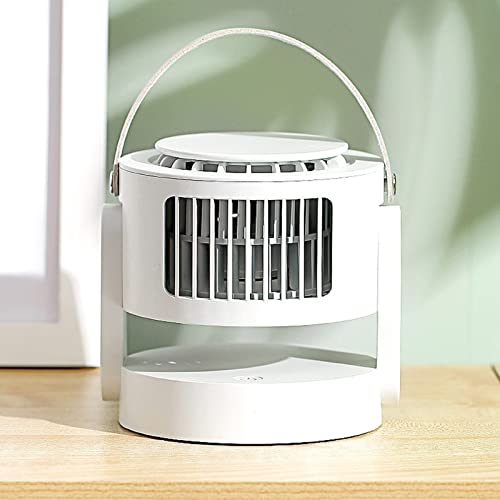 Ventilateur de bureau portable USB 2000 mAh à 3 vitesses pour la maison