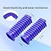 2 Pack Vacuum Lower Duct Hose Kit Compatible with Dyson V12 Soft Roller Cleaner Head,Vacuum Attachment Replacement Parts for Home Cleaning, 1 Set Screwdrivers, 1 Clean Brush