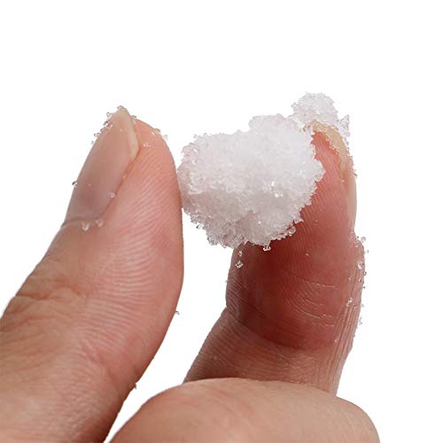 Neve Instantanea Artifical para Slime Cloud ou Decoração Frozen, Era do Gelo, Natal