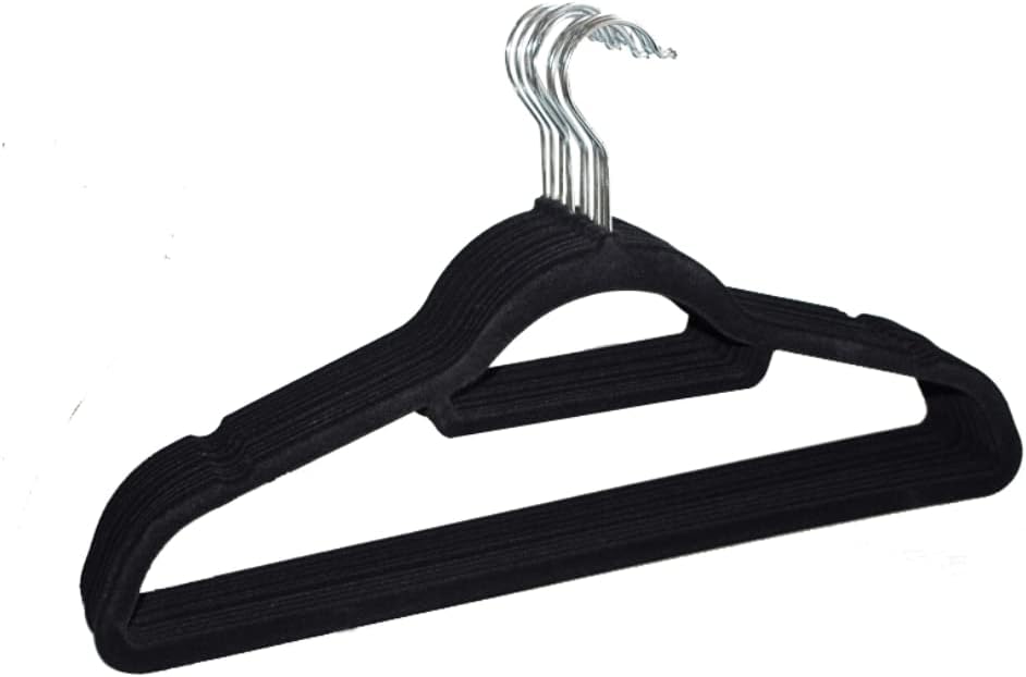 Decor Hangers 10 Pack Plastic Coat Hangers Flocked Hangers Durable Clothes Hangers Lightweight Space Saving Non Slip Hangers Hangers Space Saver
