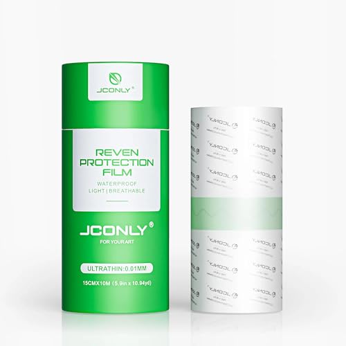 Image of Tattoo Aftercare Bandage Roll - 6 in x 11 yd Second Skin Tattoo Cover Up Patch 0.01MM Waterproof Breathable Healing Reduces Scabbing, Not falling Not Allergic Essential for Tattoo Enthusiasts
