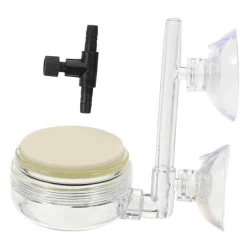 ノーブランド品 1 セット 水槽バブルトレイ 酸素 蛇口エアレーター インフレータブル 運営 加湿器 air pump ディフューザー 水族館の空気石 静かな水族館のエアストーン 気泡石 アクリル