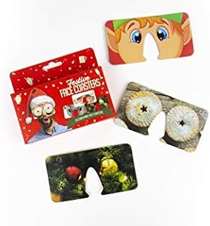 Festive Face Coasters 20-pack