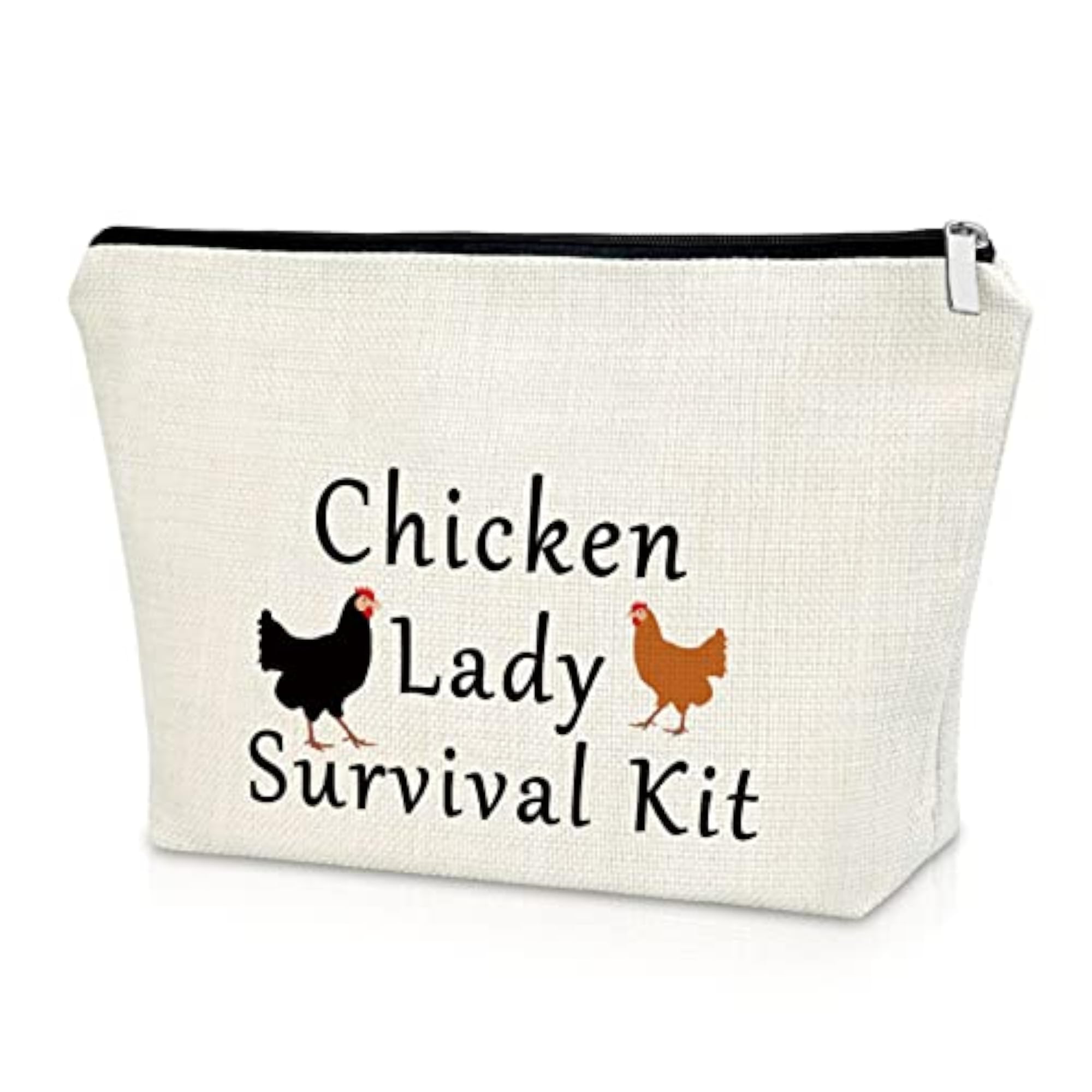 Chicken Lady Gifts Makeup Bag, Perfect for Chicken Lovers