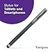 Targus Stylus for iPad, iPhone, iPod, Samsung Tablets, Smartphones and Other Touchscreen Devices, Black (AMM01TBUS)
