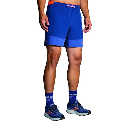 Short homme Brooks High Point 7 2-en-1 pour vos trails