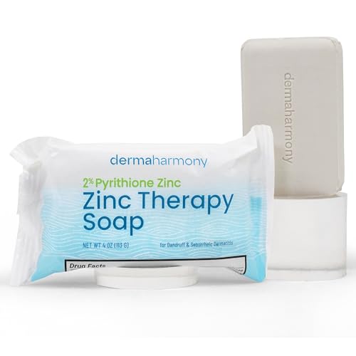 image for Dermaharmony 2% Pyrithione Zinc (ZnP) Bar Soap 4 oz - Crafted for Thos