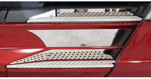 Technical Precision Replacement for Kenworth T680NG Year 2024 304 Stainless Steel Lower KICK Panel Trim ON Side Fairing 2 PC Set
