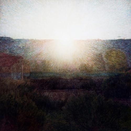 Lienzo decorativo The Sun para crear un despacho elegante y motivador con arte de 60x90cm
