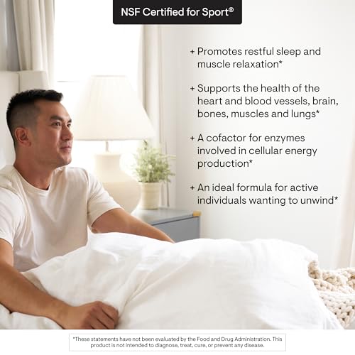 THORNE - Magnesium Bisglycinate - Powdered Magnesium Formula - Supports Restful Sleep, Muscle Relaxation, Heart Health & Metabolism* - NSF Certified for Sport - Gluten, Dairy & Soy-Free - 60 Servings