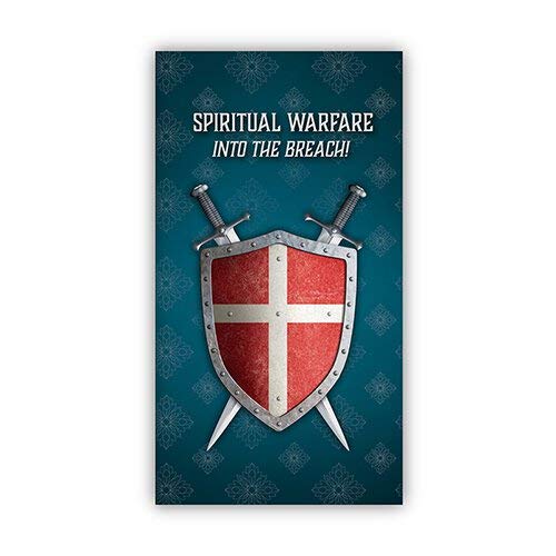 Spirit Warfare Trifold Card Christian Brands de qualité supérieure en 24 exemplaires