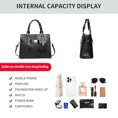 Set de 2 carteras y bolsos para mujer miniatura 3