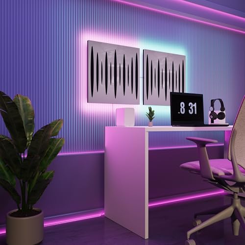 LED �z���E�H�[���p�l�� (RGB�O���[�t��) | �G�R�[�ጸ�p�o�b�N���C�g�����p�l�� | �������ȉ������� | �^�C�v: [2x PULSAR ? �Ԋu�ݒu | �z���C�g�O���X�v���X�`�b�N]