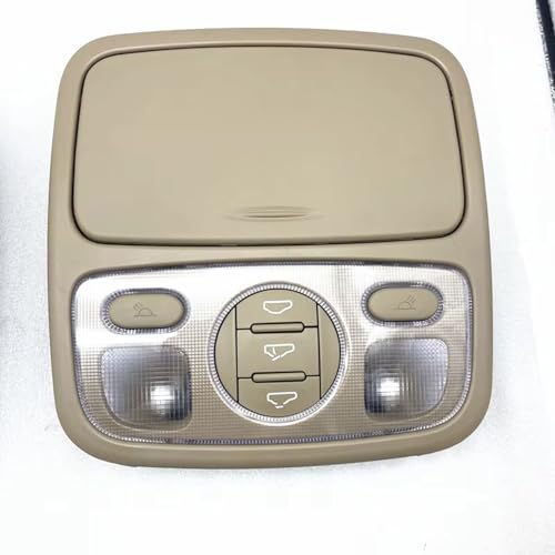 Car Reading Lamp Sunroof Switch for KIA Carens 2007-2012,Car Interior Overhead Console Dome Light Reading Lamp,F-Beige Rear(Normal/C-Gray Middle)