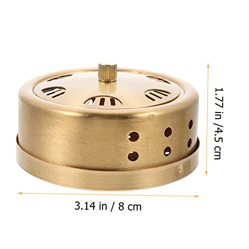 Soporte para Bastón de Moxibustión de Cobre con Control Ajustable de Temperatura, Herramienta Terapéutica Sin Humo para Masaje Profesional y Uso Prolongado miniatura 2