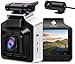 Produktbild Z-Edge GPS Dashcam Dual Autokamera Ultra HD 1440P mit Rückkamera 720P 2,4 Zoll LCD Bildschirm, 150° Weitwinkelobjektiv, Loop-Aufnahme, Eingebauter G-Sensor
