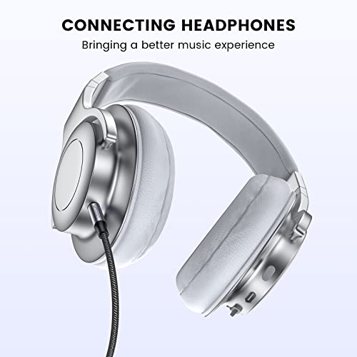 MOSWAG USB C auf 2,5 mm Audiokabel, USB C auf 2,5 mm Kopfhörer-Verlängerungskabel für Bose QuietComfort SE, QCSE, QC45, QC35 II, QC35, QC25 Kabel und weitere Kopfhörer