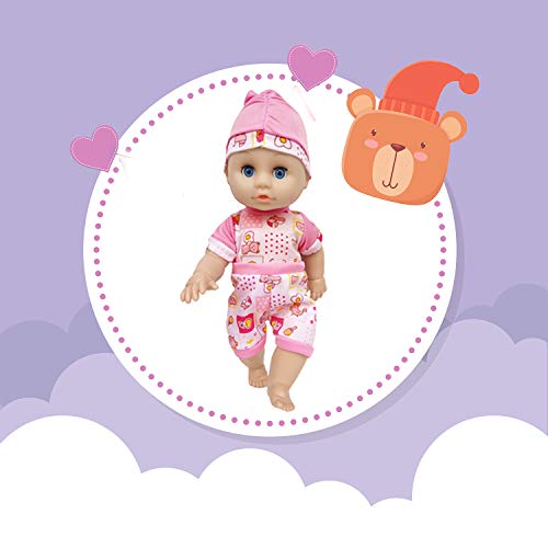 Artst Doll Clothes,12 Inch Baby Doll Clothes 6 Sets Include 5 Caps Fit For 10 Inch Dolls /11 Inch Baby Dolls/ 12 Inch Baby Dolls/ #TOP4