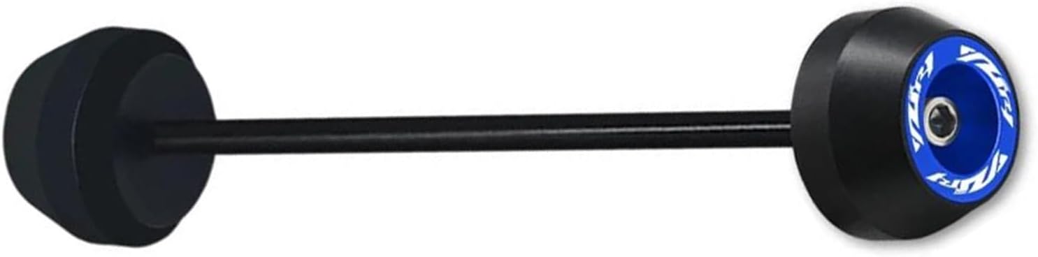 Motorcycle Wheel Protector Motorcycle Front Rear Axle Fork Slider Wheel Protector for Y-AMAHA YZF-R1M 2015-2019 2020 2021 2022 2023 2024(Rear Blue)