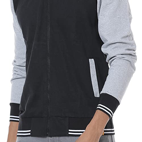 Image of Campus Sutra Cotton Blend Men Standard Length Jacket