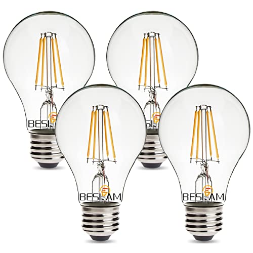 BESLAM LEDd 60W` E26 8W dF 2700K 806lm tBgd GW\d NA^Cv gd GW\v 360° 񒲌^Cv PSEF؍ρi4Zbgj