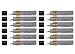 Pentel Super Hi-Polymer Lead Refill 0.2mm, Super Fine, 12 Pieces/Tube (C502-HB)