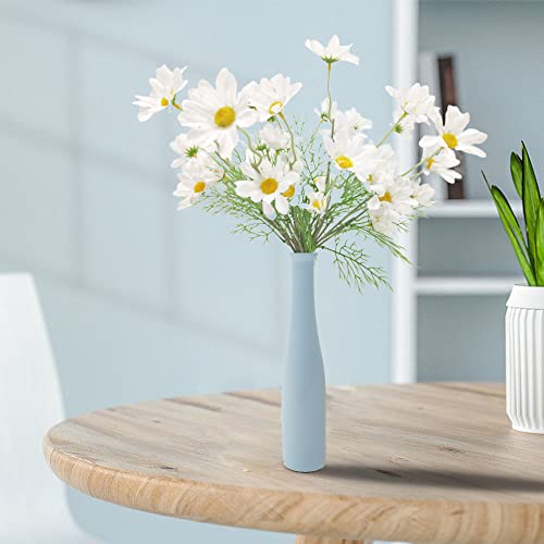Artificial Flowers 8 Bundles Artificial Daisy Flowers Faux Flowers For Decoration, 20In Fake White Daisy Plant For Home Office Wedding Party Outdoor Garden Decoration #TOP5