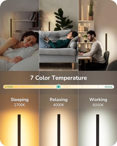 Edishine Wooden Led Corner Floor Lamp thumb #2