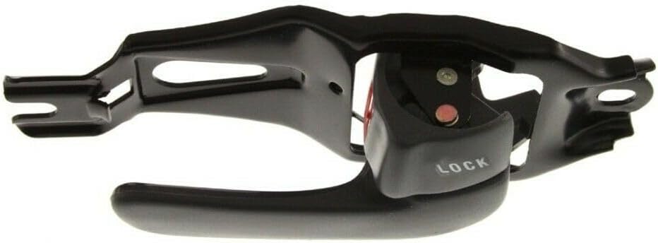 Interior Door Handle Car Front Driver & Passenger Side Left Right 2pcs Black Plastic for Toyota for T100 Base/SR5 1993-1998 & DLX 1996-1997 TO1353127 TO1352127 221-4901