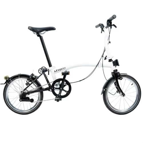 Litepro 16�C���` ��3���������ꂽ ���n���h�� �܂肽���ݎ��]�� M�n���h�� �N���������u�f���| �o�C�N �ԗ�Tri-fold bike