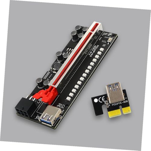 Soporte para tarjeta gráfica PCIe HEMOTON cable elevador para GPU 7