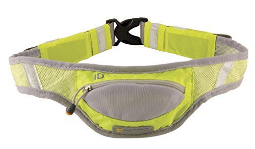 Ceinture de course réfléchissante jaune haute visibilité Nathan unisexe taille unique