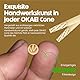 OKAEI Organic Hemp Cones – 100 vorgedrehte Joint Hülsen aus ungebleichtem Hanfpapier, vegan & chlorfrei, 109mm mit 26mm Filter & Stopfhilfe