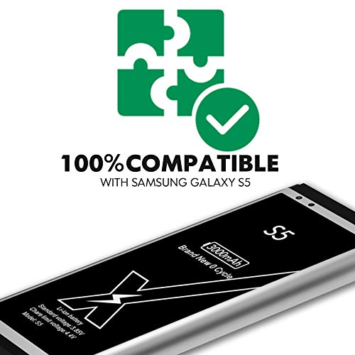 DEJIMAX S5 Batteria, Batteria ad Alta Capacità