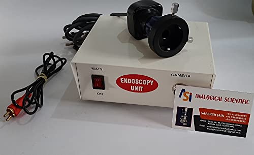 KM Industry Endoscopy Unit, Medical Camera System with Power Control, 1.2MP HDR CCD Sensor