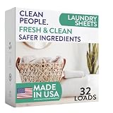 The Clean People Laundry Detergent Sheets...