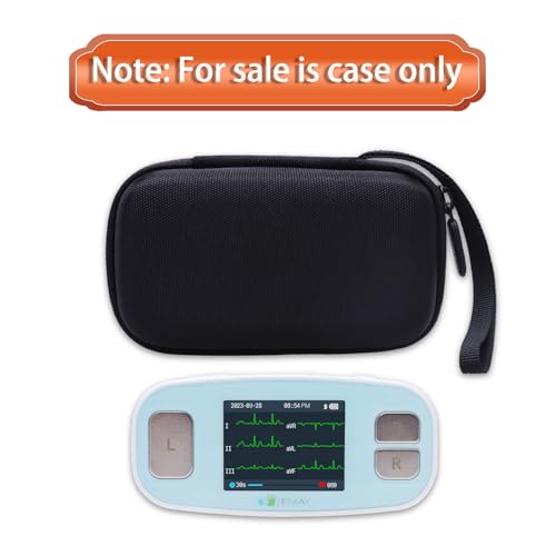 Image of LTGEM Hard Case Compatible with EMAY 6L Portable ECG Monitor (Case Only)
