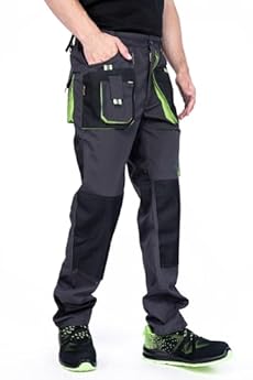 Foto di Pantaloni da Lavoro Uomo, Cargo Combat Pantaloni da Lavoro con Tasche al Ginocchio, Taglie Grandi Fino S-3XL, Colori Diversi, qualità 58