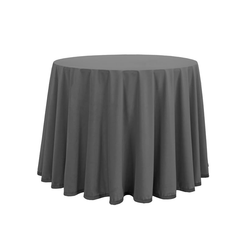 Martina Home Falda Mesa Camilla Velvet 100 Redonda Gris