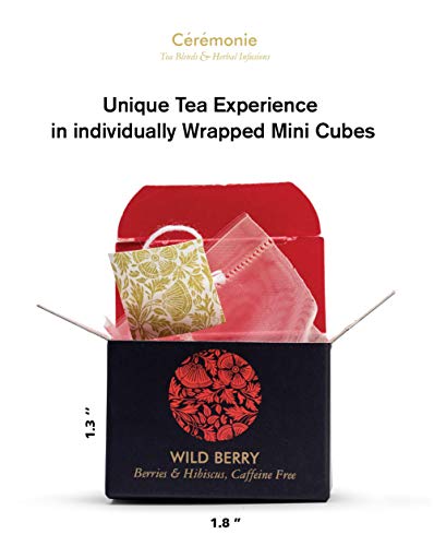 Ceremonie Tea Sampler Pack - Voyage Variety Gourmet Green, Black, And Herbal Tea Boxes Gift Set | Individually Wrapped Mesh Bags - Collection Of 32 Rich Premium Flavors - Kosher Tea Set #TOP7