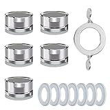 ALCANCE DE LA ENTREGA - 5 x aireadores de grifo M24 con cuerpo de latón cromado, 7 x juntas, 1 x llave de grifo de acero al carbono cromado. Adecuado para fregaderos de cocina o grifos de baño que ahorran agua y filtran el agua.