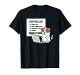 Carrito De Compras Jack Russell Terrier Perro Camiseta
