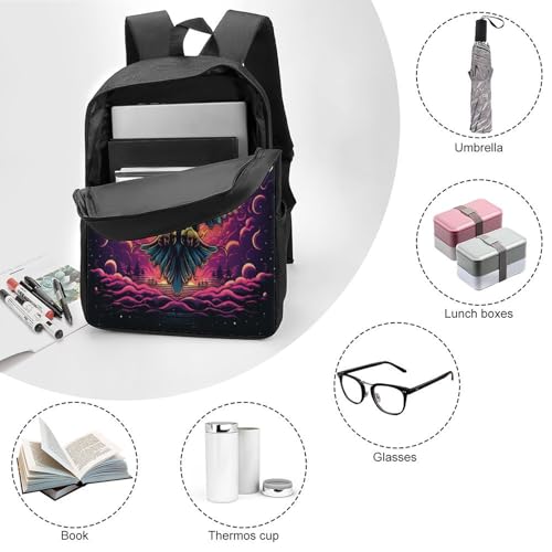 Sac d'école 17inch grand volume pour éviter les cahiers cornés - 3